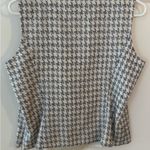 Zanella Tank Top made in Italy black‎ ivory. Size medium Black Photo 3