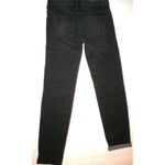 Free People New Womens  Jeans 25 Distressed Faded Black Urban Outfitters Roll up Photo 2