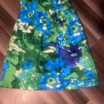 Eliza J Floral Green and Blue dress Photo 2