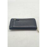 Fossil  Black Leather Zip Around Wallet BillFold Women's - One Size Photo 3