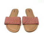 Torrid Size 10 Sandals Pink Flats Flip Flops Vacation Beach Casual Summer Slide Photo 1