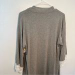 Angel Maternity Birthing and Nursing Robe Heather Gray Size undefined Photo 7