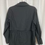 Banana Republic  Black Cotton Trench Back Shirt Dress Sz.M Photo 10