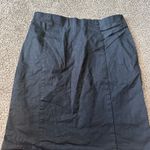 New York & Co. Skirt Black Pencil Stretch Back Zip Women’s 6 Photo 0