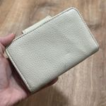 Adrienne Vittadini  | Off White Leather Wallet Photo 5