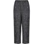 Theory  Black Silk Pull-On Pants Women’s Size M Pockets Relaxed‎ Fit Wide Leg NWT Photo 10