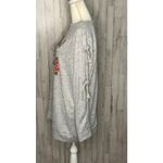 Lane Bryant Women's Gray Graphic Sweatshirt Size 14 Long Sleeve Casual Photo 3