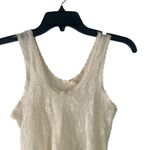Victoria's Secret  Y2k Women's Size XS Lace Ivory‎ Sheer Cami Tank Top Photo 1