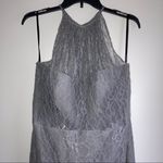 Dessy Collection Vivian Diamond Evening Gown 16 Gray Photo 4