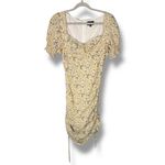 Bardot Cindy Sweetheart Dress in Soft Yellow Floral Photo 1