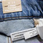 Madewell NEW The Perfect Vintage Straight Jean in Hoye Wash, 24 Photo 13