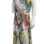 Anthropologie Isabella Bird Womens 14  Midi Dress Handkerchief Hem Contemporary Photo 3