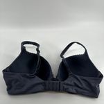 Victoria's Secret Body By  Push Up Bra Bow Lace Trim Underwired Dusty Blue 36D Photo 2