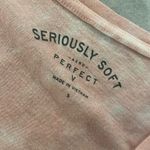 Aero Size S Seriously Soft Perfect V Link Gray Tie Dye Long Sleeve Tee Shirt Photo 8