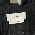 Aritzia Tna Women's Black Talula Drawstring Rayon Black Jogger Pants Size XS Photo 2