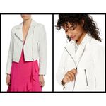 Cupcakes and Cashmere 💕💕 Faux Leather Moto Jacket Photo 5