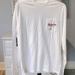 Champion University of Alabama White Long Sleeve Cotton Shirt Photo 1
