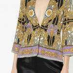 Laundry by Shelli Segal Baroque Print Blazer Photo 0
