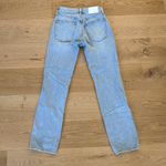 Denim Forum Jeans The 90's Joni Lo Rise Loose Size 23 Blue Photo 4