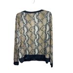 LuLaRoe Cheryl Button Up V-neck Soft Snakeskin Look Long Sleeve Cardigan 2xL NWT Photo 1