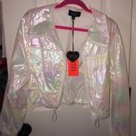 Iridescent Windbreaker White Photo 0