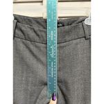 Mossimo Dark Gray Flat Front Dress Pants Size 12 Mid Rise Pocket Zip/Slide Clip Photo 1