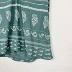 Lucky Brand  Green Henley Sleeveless Shirt Womens S Boho Casual Tank Top Floral Photo 1