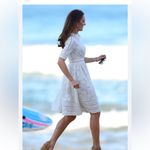 Zimmermann New White Eyelet Midi Dress Photo 3
