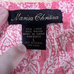 Marisa Christina Linen Blend Loose Fit Blouse Photo 4
