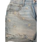 American Eagle ‎ Daisy Embroidered Mom Short Size 8 Photo 5