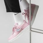 Nike Air Force 1 Low '07 SE PRM' Sneaker Lavender Light Purple AH6827 Size 6.5 Photo 0