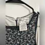 Adrianna Papell Evening Blue & Purple Beaded Formal Gown Medium | Formal Dress Photo 3