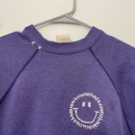 I Stole My Boyfriend’s Shirt Women’s California Smiley Sweatshirt | Size: Medium Purple Photo 2