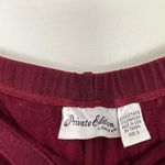 Chico's Private Edition By Chico’s Maroon Women’s Pants Size 2 Photo 3