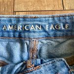 American Eagle  Mom Short Distressed Ripped High Rise Denim Shorts Size 2 Photo 7