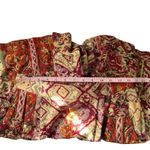 Vintage Ms Choice Shorts Womens Medium Floral Boho Artsy Vacation Relaxed Indie Tan Photo 5