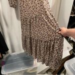 Bagatelle Beautiful  tiered maxi ruffle dress floral scoop neck boho western NWT Photo 6