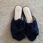 Kenneth Cole EUC  blue suede sandal‎ women’s 7.5 Photo 1