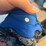 Lululemon RUN SPEED SHORT ZIGGY SNAKE CASPIAN BLUE PIPE DREAM Photo 3