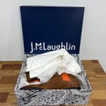 J. McLaughlin  Ashlyn Boot 8.5 Brown Leather Suede Ankle NEW $298 Toasted Coconut Photo 4