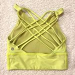 Lululemon  Lime Strappy Sports Bra Photo 1