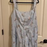 Wild Fable Blue Floral Romper  Photo 0