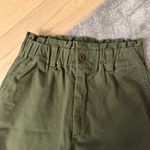 Solid & Striped solid and a striped green olive pant Photo 1