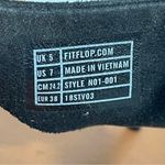 FitFlop Sandals Women’s Size 7 Banda Glitz Black Rhinestone Thong Slip On Shoes Photo 5