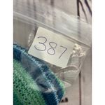 Catherines  Open Front Cardigan Sweater Womens 2X Long Sleeve Blue Green Stripes Photo 8