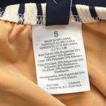 J.Crew NWT  Sz S Striped Tie-shoulder One-piece Swimsuit Antique Navy White CI335 Photo 7