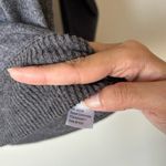 Cuddl Duds NWOT  Small Fray Red Extremely Soft Festive Holiday Sweater Christmas Photo 4