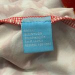 J. McLaughlin Women’s Size L Orange Coral Ikat Scroll Catalina Cloth Mia Dress Photo 6