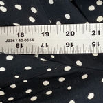 Maeve Polka Dot Finley Jumpsuit Wide Leg Drawstring Black Size US 0 UK 4 Photo 8