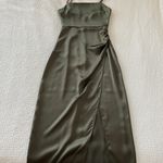 ZARA Green Maxi Dress Photo 0